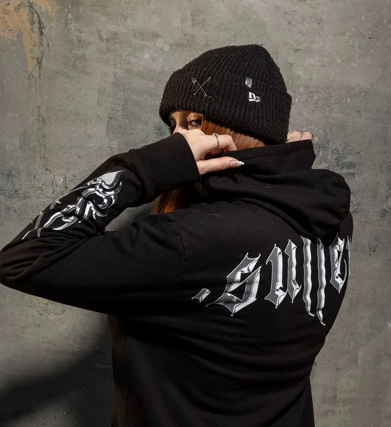 Chrome Butterfly Hoodie - Image 6