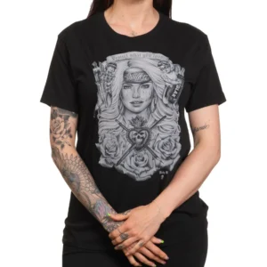 Womens Issue Baby G-neck Black